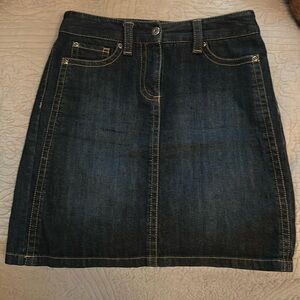 Ann Taylor denim skirt